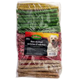 Bubimex - Cigarettes couleurs mixtes x100 12cm/ ø 8-9mm pas cher