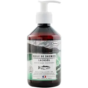 bubimex Huile de Saumon pour Chien bouteille de 250ml lot de 2 pas cher