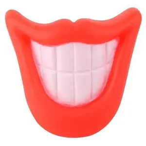 Bubimex - Jouet vinyl forme de bouche Désignation : Jouet smile 90407