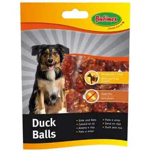 Bubimex - Duck balls canard et riz 100g pas cher