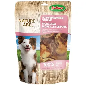 Friandises Chien - Bubimex Chips d’oreilles de porc en sachet - 800 gr pas cher