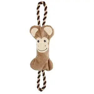 BUBIMEX Peluche avec corde, un jouet deux en un pour chien pas cher