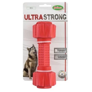 Jouet Chien - Bubimex Haltère Ultra strong Rouge - 19 x 5,5 x 5,5 cm pas cher