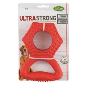 Jouet Chien - Bubimex Ecrou Ultra strong Rouge - 18 x 12,5 x 4 cm pas cher