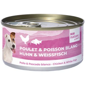 BUBIMEX Bubi Nature chien, poulet et poisson blanc pas cher