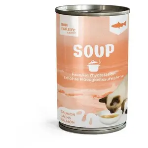 Boîtes Chat - Bubimex Soupe au saumon - 135 gr pas cher