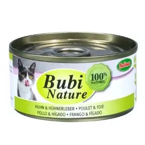 Bubimex - Bubi nature, poulet/foie, 70g pas cher