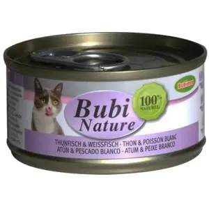Bubimex Bubi nature thon & poisson blanc 70g pas cher