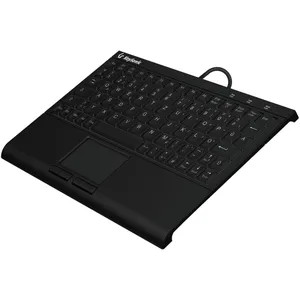 KeySonic KSK-3211ELU (DE) (60963) filaire   USB   Commutateur clé à membrane   QWERTZ   LED   Noir
