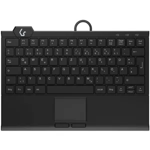 KeySonic KSK-5210ELU (DE) (60948) filaire   USB   Commutateur clé à membrane   QWERTZ   LED   Noir