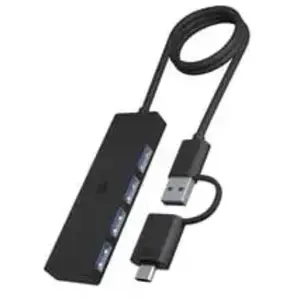 ICY BOX HUB USB 3.0 (4-en-1) avec 4X Ports USB-A, Multi USB, Multipres...