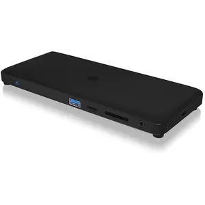 RaidSonic Station d'accueil - ICY BOX - IB-DK2416-C - 11-en-1 - Sortie vidéo triple - USB-C pas cher