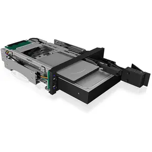 Rack mobile - ICY BOX - IB-173SSK - 2 baies - Serial ATA/SAS - Noir