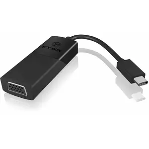 ICY BOX 60021 adaptateur graphique USB 2048 x 1152 pixels Noir - Neuf pas cher