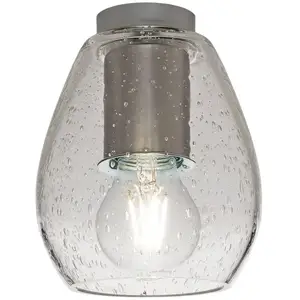 Casablanca Bagan Evolution plafonnier verre bulles pas cher