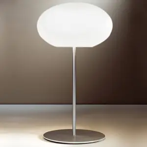 Casablanca Aih lampe de table 28 cm blanc mat pas cher