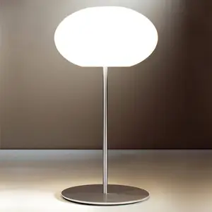 Casablanca Aih lampe de table 28 cm blanc brillant pas cher