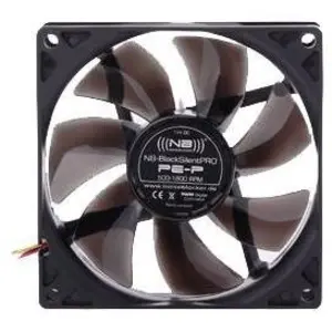 Noiseblocker BlackSilentPro PE-P Boitier PC Ventilateur 9,2 cm Noir pas cher