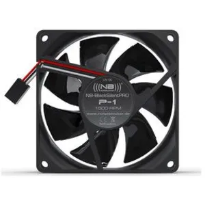 Comparateur de prix : Noiseblocker BlackSilentPro P-1 Boitier PC Ventilateur 8 cm Noir