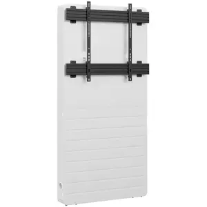 Hagor Meubles pour supports 900x800mm blanc/écru 150kg/75-98"/corps large (Mur, Sol, 150 kg), Support mural pour TV, Blanc pas cher