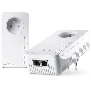 Comparateur de prix : Pack de 2 CPL WiFi 5 Mesh Devolo Magic 2 WiFi Next / 8618 - 2400 Mbit/s