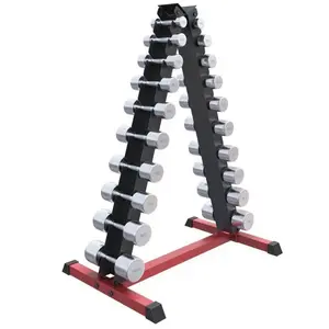 Gorilla Sports® Haltères - Poids de 2-30 kg, Individuel/Ensemble, Ronds, Antidérapante, Acier, Chromé - Haltères Courts, Dumbbell, Musculation, Entraînement, Fitness, Gym Équipement, HaltérophilieVendu paramazon