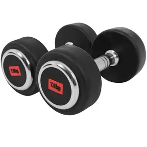 Comparateur de prix : Halteres ronds gorilla sports pro   de 2 5 a 50 kg   poids   15 kg  2 x 7 5 kg