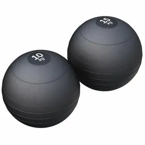 Comparateur de prix : Lot de 2 Slam Balls - GORILLA SPORTS - 10 et 15 KG - Caoutchouc - Noir