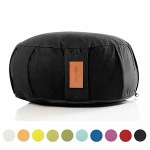 Coussin de méditation Noir Gorilla Sports pas cher