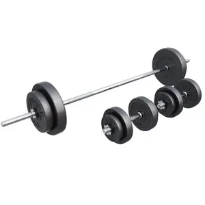 Comparateur de prix : GORILLA SPORTS Set d'haltères de 60 KG (avec disques plastique)