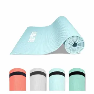 Gorilla Sports Tapis Yoga 2 bleu clair TU pas cher