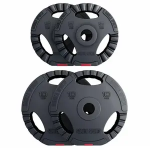 Comparateur de prix : Lot de disques en plastique de 2 x 5 KG et 2 x 10 KG avec poignées | ...