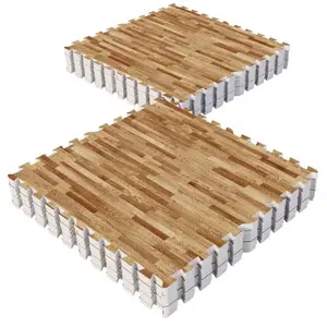 GORILLA SPORTS® Tapis de Protection Fitness Puzzle - 8 ou 16 Dalles, 60x60cm, Épais 12mm, Antidérapant, Mousse EVA,Tapis de Sol