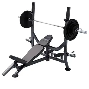 Banc Musculation PRO avec Support et Barre d Haltères Olympia 130 KG M...Vendu pargorilla-sports
