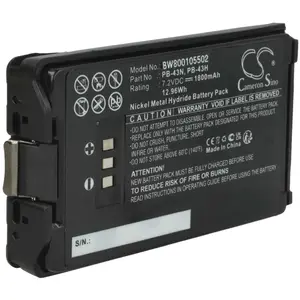 Vhbw - 1x Batterie compatible avec Kenwood TH-K2E, TH-K2AT, TH-K2, TH-...