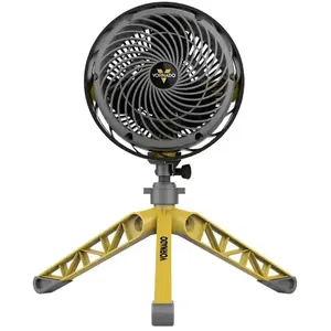Comparateur de prix : VORNADO Ventilateur sur pied Heavy Duty EXO5 37,2 W Jaune, gris