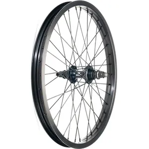 Saltbmx Roues Arrière Salt Rookie Noire avec Jante 'BEAM' en Alliage et Moyeu 'ROOKIE' pour BMX pas cher