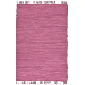 Theko Tapis réversible en coton - tissé à la main - Baie 60x120 pas cher