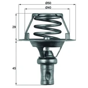 Comparateur de prix : Mahle Thermostat, liqiuide de refroidissement BEHR TX6691D