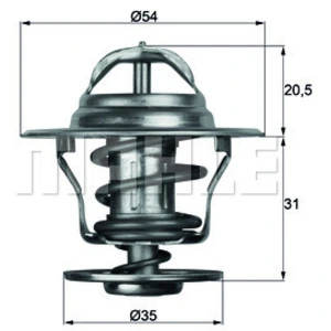 Comparateur de prix : Mahle Behr Thermot-Tronik TX 13 87D Thermostat d'eau