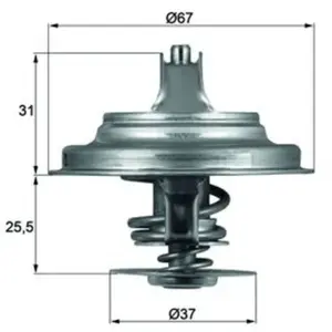 Mahle Thermostat, liqiuide de refroidissement BEHR TX2580D pas cher