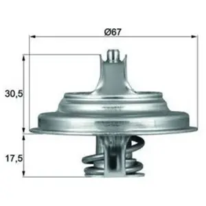 Comparateur de prix : MAHLE Aftermarket Thermostat d'eau (Ref: TX 54 83D)