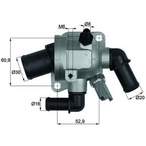 Comparateur de prix : Thermostat d'eau MAHLE TI 173 88