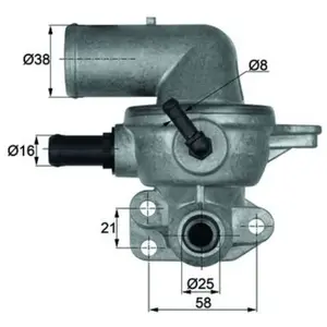 Comparateur de prix : Thermostat, liqiuide de refroidissement MAHLE, par ex. pour Chrysler