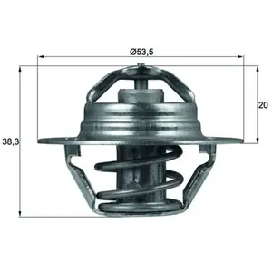 Comparateur de prix : Mahle Thermostat, liqiuide de refroidissement BEHR TX8882D