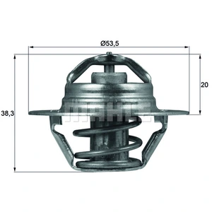 Comparateur de prix : Mahle Thermostat, liqiuide de refroidissement BEHR TX8888D