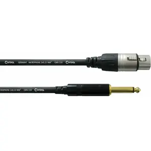 Comparateur de prix : CORDIAL Câble Audio XLR Femelle/jack Mono 10 M Câbles XLR / jack asymetrique