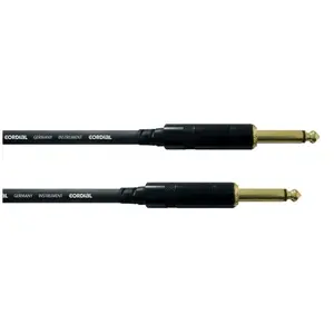 Câble jack Cordial CCI6PP 6 m noir Jack/jack 6,3 mm pas cher