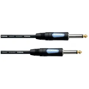 CORDIAL CABLES Câble guitare jack 3 m CÂBLES INSTRUMENT Essentials Jacks droits