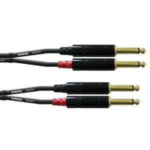 Comparateur de prix : Cordial CFU0.6PP - Câble audio 2 jack mâle - 2 jack mâle mono 60 cm